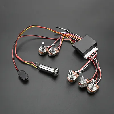 Bass Active Passive Preamp, Guitar Bass Pickup, 3 Band Active Equalizers Preamp, Circuit and Tone