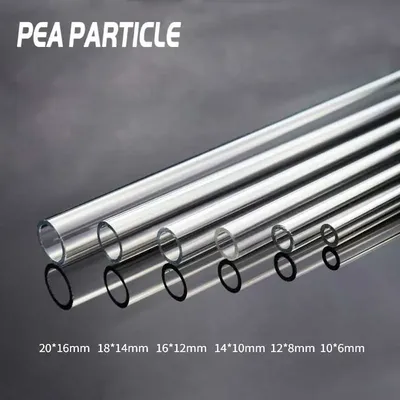 PC Water Cooling Transparent Arcylic Hard Tubes 50cm OD 10mm 12mm 14mm 16mm 18mm 20mm water pipe