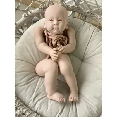 23Inches Realistic Soft Vinyl Doll Popular Huxley Reborn Kit Unpainted Unfinished Reborn Kit Doll