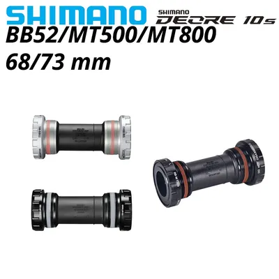 Shimano Deore SM-BB52 MT501 XT MT800 MT801 Hollowtech Mountain Bike Bottom Bracket 68 73 MM m6000
