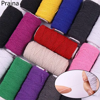 Prajna Colorful Elastic Threads For Sewing Machines 10Roll/Set Embroidery Sewing Threads Hand Sewing