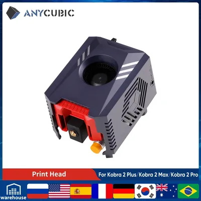 ANYCUBIC Original Print Head Accessory For FDM Anycubic Kobra 2 Plus Kobra 2 Pro Kobra 2 Max 3D