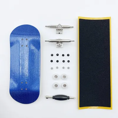 36mm Fingerboard Set Professional Wooden Deck 36mm Single Axle Truck CNC Wheels Complete Mini Finger Skateboard
