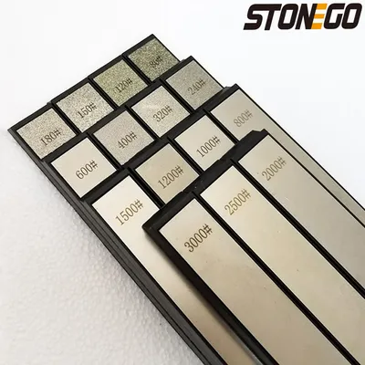 STONEGO Diamond Whetstone, Kitchen Knife Edge Sharpener Replacement Grinding Stone ,Sharpening