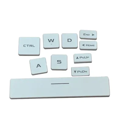 Gradient White Replacement Brand New Keycap Key Cap Scissor Clip Hinge Button For ASUA ROG Zephyrus