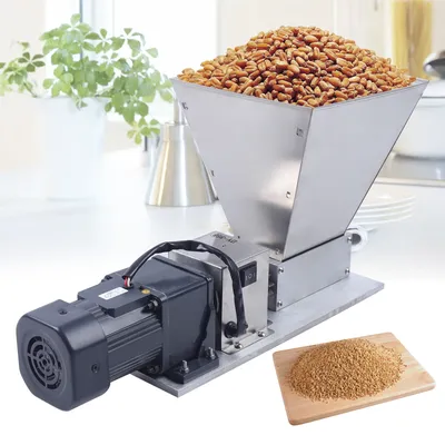 High Quality Home Coffee Bean Grinder Commercial Electric Grain Barley Mill Crusher for Brew Factory