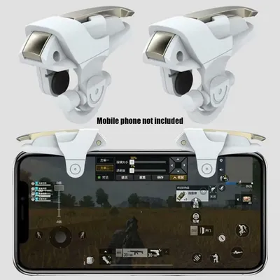 1 Pairs Trigger For Pubg Mobile Phone Aim Shooter Gamepad Gaming Button Linkage Accessories For