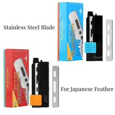 15/20/24pcs For Japanese Feather Old-fashioned Single-edged Replacement Razor Trimming Hair