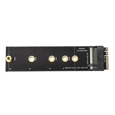 M2 KEY A-E to NVME M-Key Adapter for NVME M Key SSD to M2 KEY A-E Motherboard.Supports PCIE NVME SSD