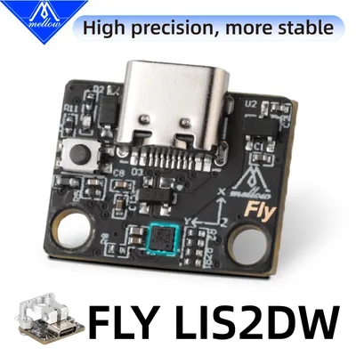 Mellow Fly-LIS2DW Accelerometer Board For Klipper Gemini Rspberry Pi Revo Hotend TZ2.0 K1 MK8