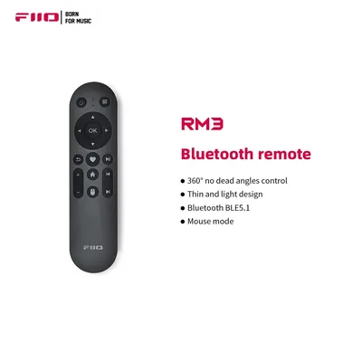 FiiO RM3 Bluetooth Remote Control for FiiO R7/M11Plus/M15S/M11S