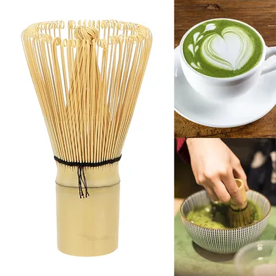 Japanese Ceremony Bamboo Chasen 100 Matcha Green Tea Powder Whisk Tea Brush Kitchen Accessories Tea