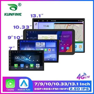 7/9/10/10.33/13.1'' Smart System For 2 Din Car Radio Android Navigation Central Multimedia Android