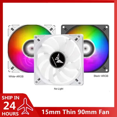 Cpu Cooler Fan 90mm 15mm Super Slim Mini ITX Case Cooling Radiator 9215/9225 15/25mm Heatsink Silent
