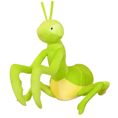 70CM Simulation Praying Mantis Plushie Toy Kawaii Insect Mantis Dolls Stuffed Soft Real Life Animal
