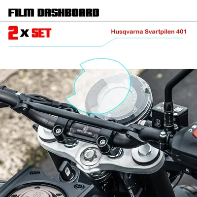 Motorcycle Instrument Dashboard Cluster Scratch Protection Film Screen Protector For Husqvarna