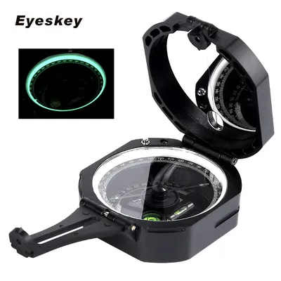 Eyeskey Professional Geological Compass Handheld Lightweight Outdoor Survival Military Compass for