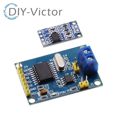 MCP2515 CAN Bus Driver Module Board TJA1050 Receiver SPI For 51 MCU ARM Controller Interface Module