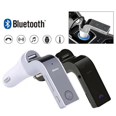 Car Kit FM Transmitter Bluetooth Handsfree Type Radio MP3 Player Radio USB Charger Hands-Free