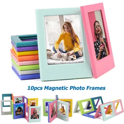 10 Pc, Magnetic Frame of Different Color for Fujifilm Instax Mini 12 11 7S 25 40 70 90 Evo Liplay