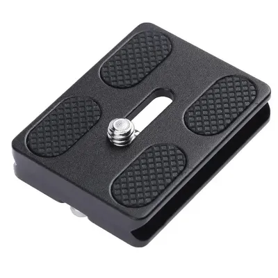ALLOYSEED PU-50 Universal Metal Quick Release Plate Camera Tripod Adapter Mount Plate Board For