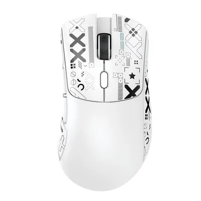 Attack Shark R1 1000Hz Bluetooth Mouse,18000dpi,PAW3311,Tri-mode Connection, Macro Gaming Mouse