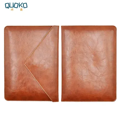 Laptop Bag Case 13/14/15.4/16 Inch Bag Envelope Style PU Leather Sleeve For MacBook Pro Air 13.6