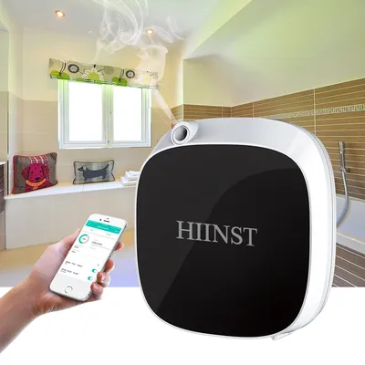 HIINST Aromatherapy Scent Machine App control Battery Powered Diffusers Bluetooth Essential Oils Diffuser Air Freshener for Home