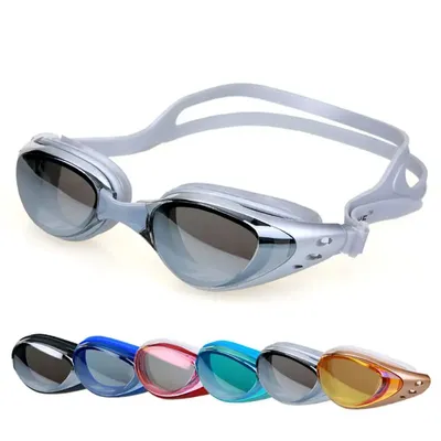Swimming Anti-fog Goggles for Men Women Swimming Pool Goggles Professional Waterproof Adjustable
