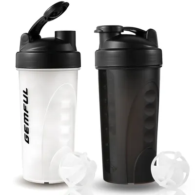 Shaker Bottles for Protein Mixes 28 Oz Bpa Free Powder Mixing Drink Cup with Ball Leak Proof for Gym