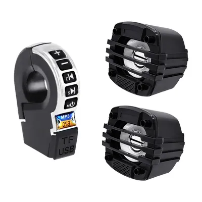 E-bike Motorcycle Handlebar USB Charging Audio BT Audio With Switch With Bluetooth Speaker