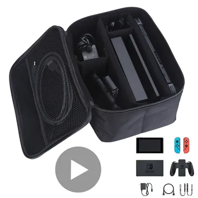 Carry Case For Nintendo Switch Bag Carrying Suitcase Game Card Storage Pouch Cover Nintedo Nitendo