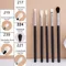 Makeup Eyeshadow Brushes Flat Eye Shadow Shader crease Blending Brushes Goat Hair Eye Shadow Liquid