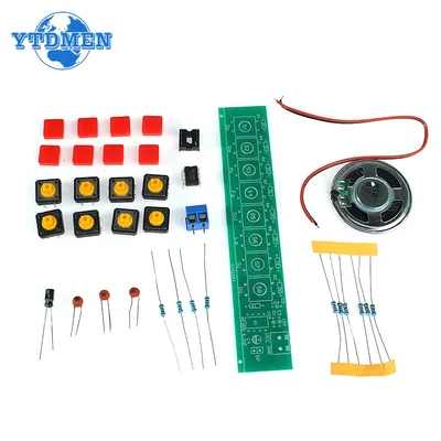 Electric Piano DIY Kit NE555 DIY Electronic Organ Module Electronics Soldering Practice Learning