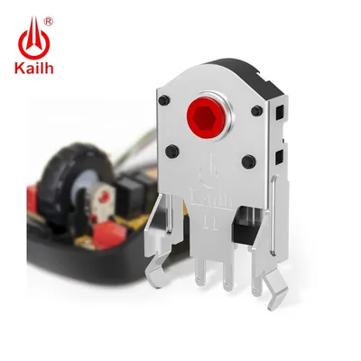 Kailh 5/7/8/9/10/11mm Rotary Mouse Scroll Wheel Encoder 1.74 mm hole 20-40g force for PC Mouse alps