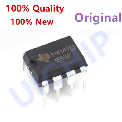 (50piece)100% New NE555P NE555 555 DIP-8 IC Timers IC Chip