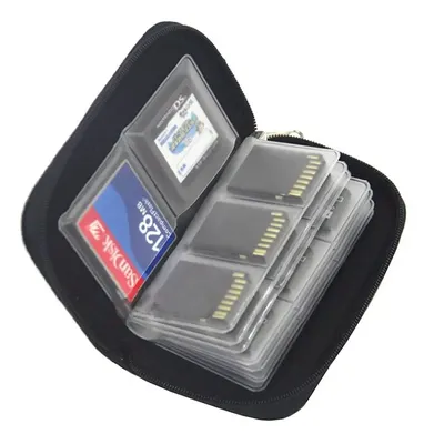 22 Slots Memory Card Bag CF/SD Card Holder Case Memory Card Storage Wallet Box for CF/SD/Micro