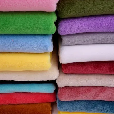 160CM/63Inch Wide Minky Fabric Super Soft Plush Fabric Dolls Fabric And Soft Flannel Fabric For DIY