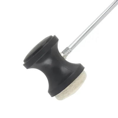 Drum Pedal Hammer Drum Pedal Wool Felt Stainless Steel Handle Drum Kit Accessories 1pcs Instrument