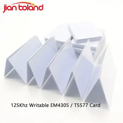 RFID 125KHz EM4305 T5577 5200 Blank Card Writable Smart Access Control Key Read/Write Program Card