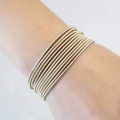 Metal Jewelry Fashion Classic Exquisite Unisex Gift Mini Guitar String Combination Mixed Color Set
