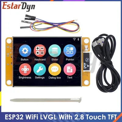 ESP32 Arduino LVGL WIFI&Bluetooth Development Board 2.8 " 240*320 Smart Display Screen 2.8inch LCD