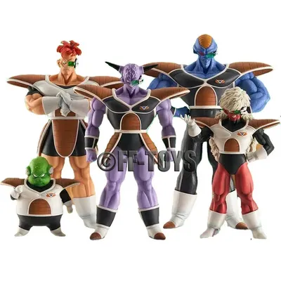 Anime Dragon Ball Z Ginyu Force Figure Jeice Ginyu Guldo Recoom Burter Figurine PVC Action Figures