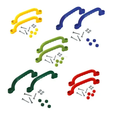 2Pcs Playground Accessories Play Playhouse Grab Handle Bars Playroom Ladder Handles for Jungle Gym