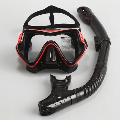 JSJM New Professional Snorkel Diving Mask Snorkels Goggles Glasses Diving Goggles Swimming Tube Set Snorkel Mask Adult Unisex