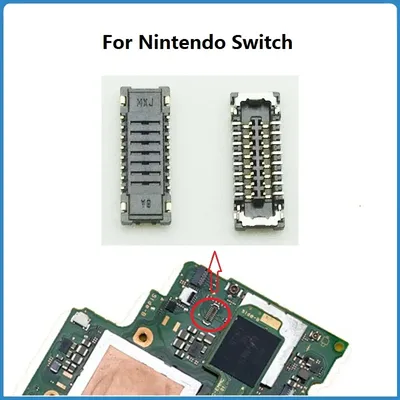 5Pcs-50Pcs/Set Original New For Nintendo Switch Memory Micro SD Card Reader FPC Connector Socket