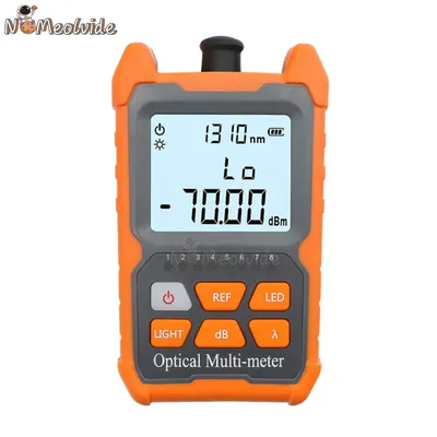 handheld Fiber mini Optical Power Meter -70+6 dBm High Quality OPM Dry battery Mini OPM Support