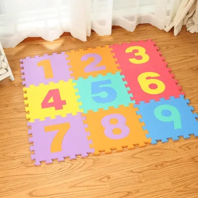 Children's Mat EVA Kids Foam Puzzle Carpet Baby Play Mat Interlocking Floor Tiles Numbers Animal