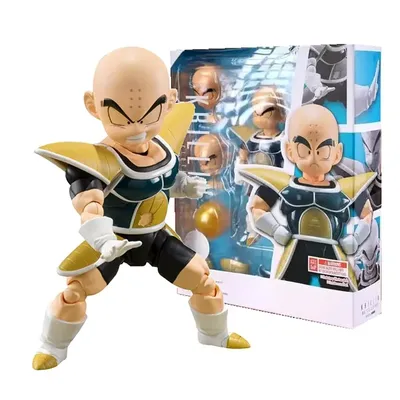 Anime Dragon Ball Z Figures Childhood Kuririn Action Figure PVC Movable Namek DBZ Combats Krilin SHF Collection Model Toys Gifts