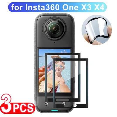 Screen Protector for Insta360 One X3 X4 TPU Film Scratchproof Protective Film for Insta 360 X3 X4